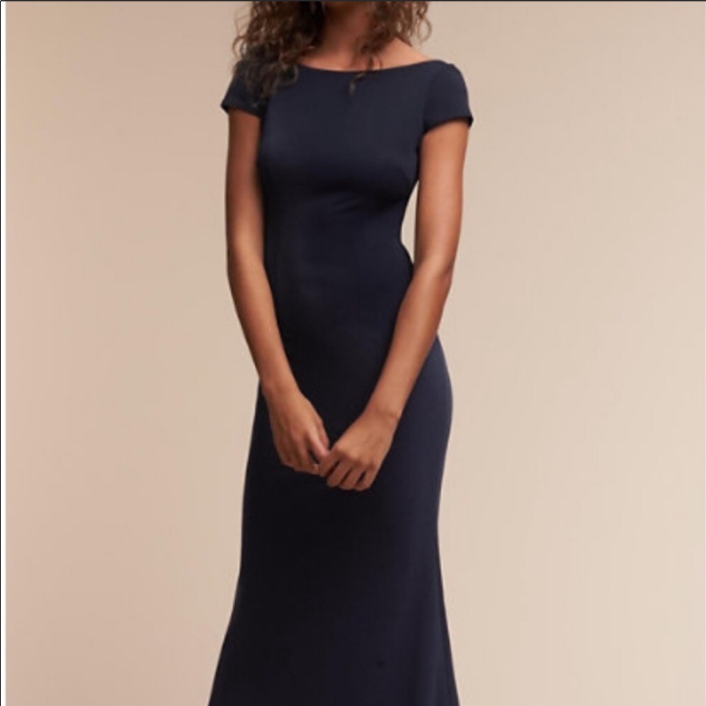 BHLDN Navy Dress size 10